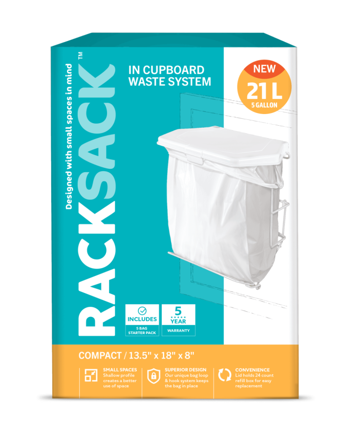 Rack Sack Compact In-Cupboard System 21 L